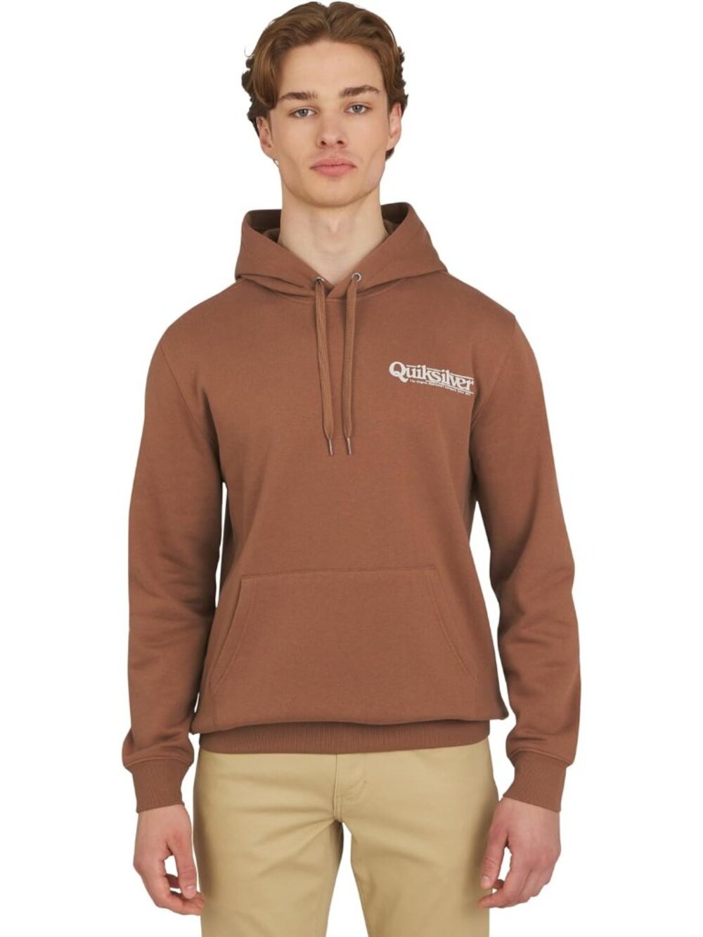 Quiksilver Men's Rawhide Regular Fit Super Soft Fleece Sweatshirt Hoodies